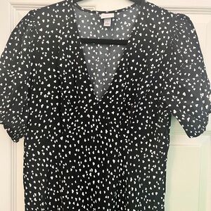 A new day crepe sleeve dress